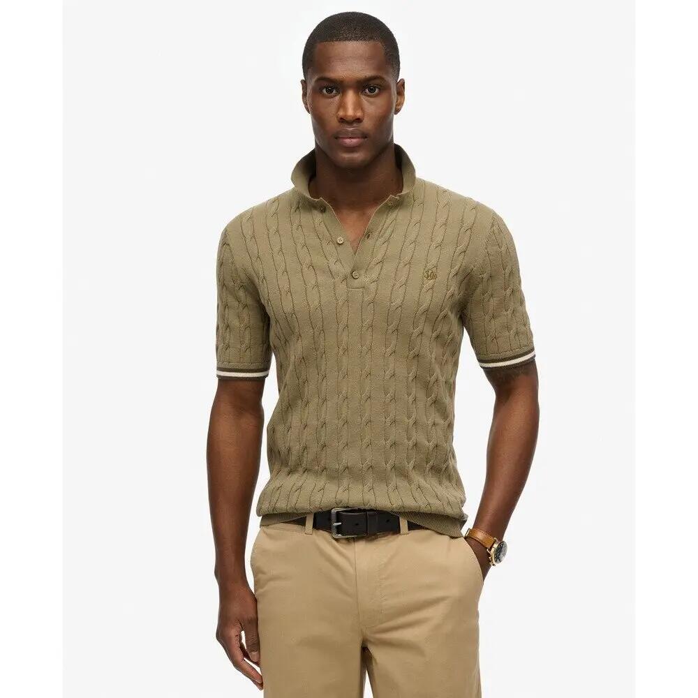 Polo en maille texturée Superdry 2/6