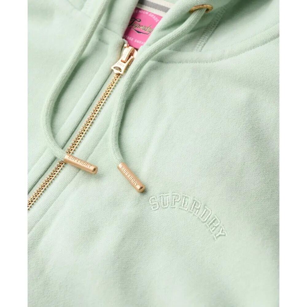 Sweatshirt à capuche zippé femme Superdry Logo Essential 6/6