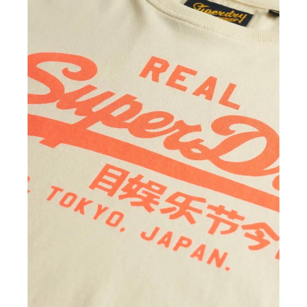 T-shirt voor dames Superdry Vintage Logo Neon 6/6