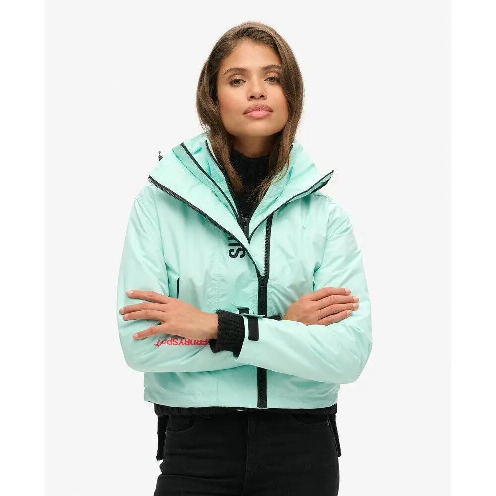Coupe-vent à capuche brodée femme Superdry SD 4/7