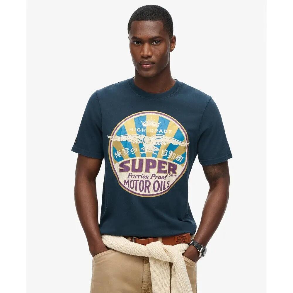 T-shirt à motif Superdry Workwear Gasoline 2/6