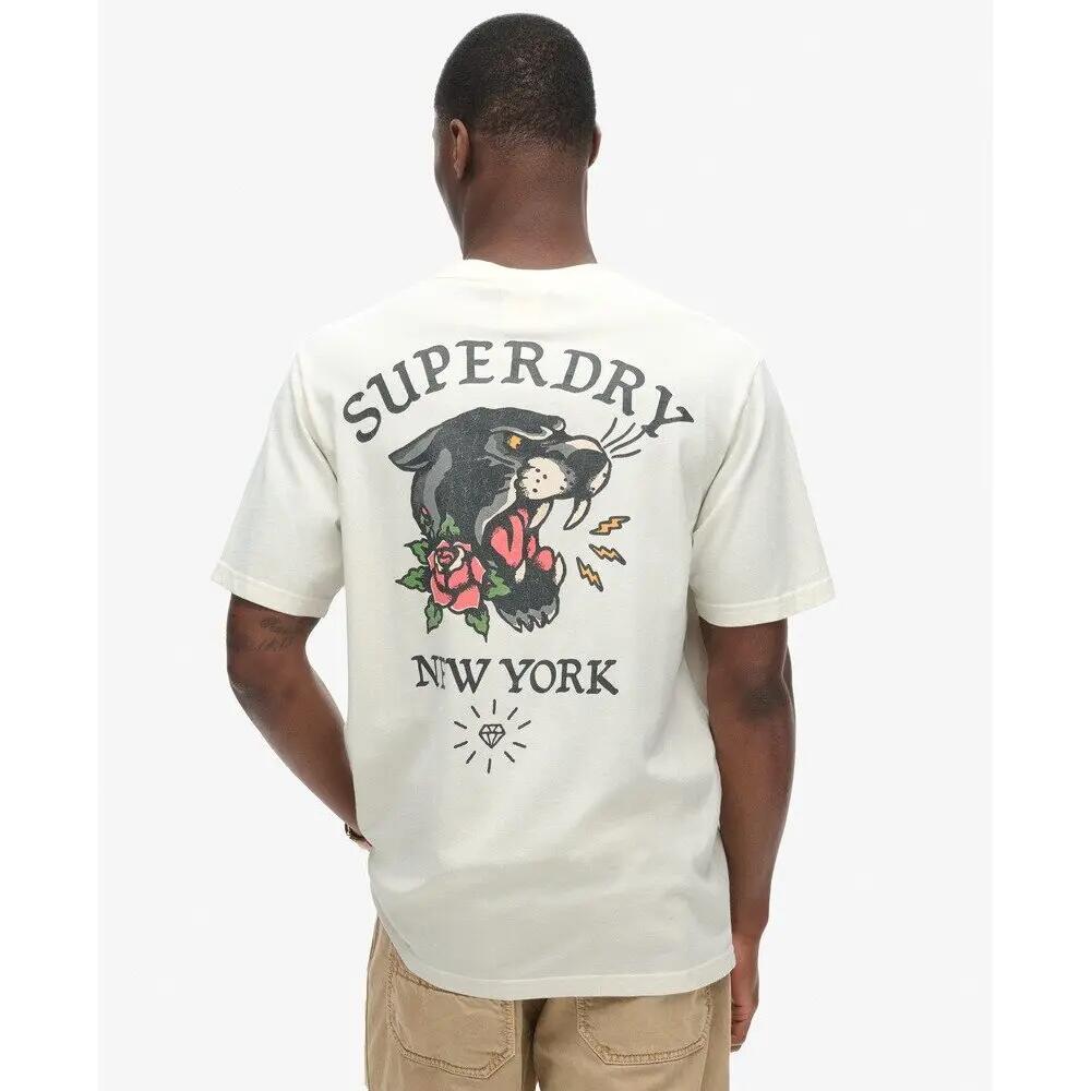 T-shirt ample à motif tatouage dans le dos Superdry 5/7