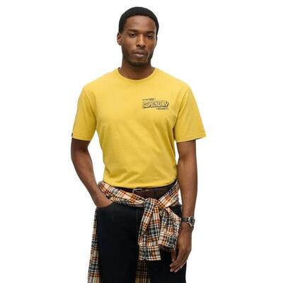 T-shirt met losjes patroon superdry b-movie