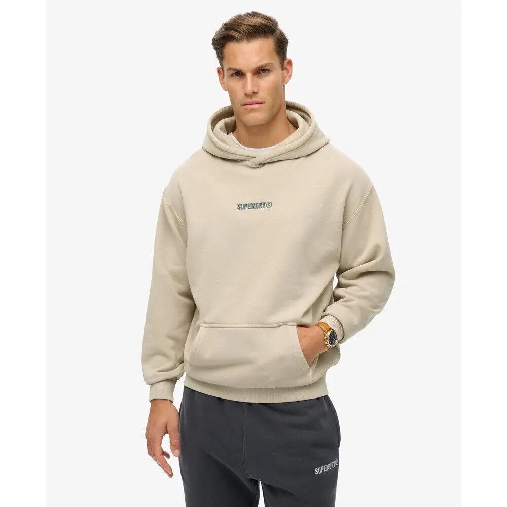 Oversized Kapuzenpullover mit Muster und Mikrologo Superdry 3/6
