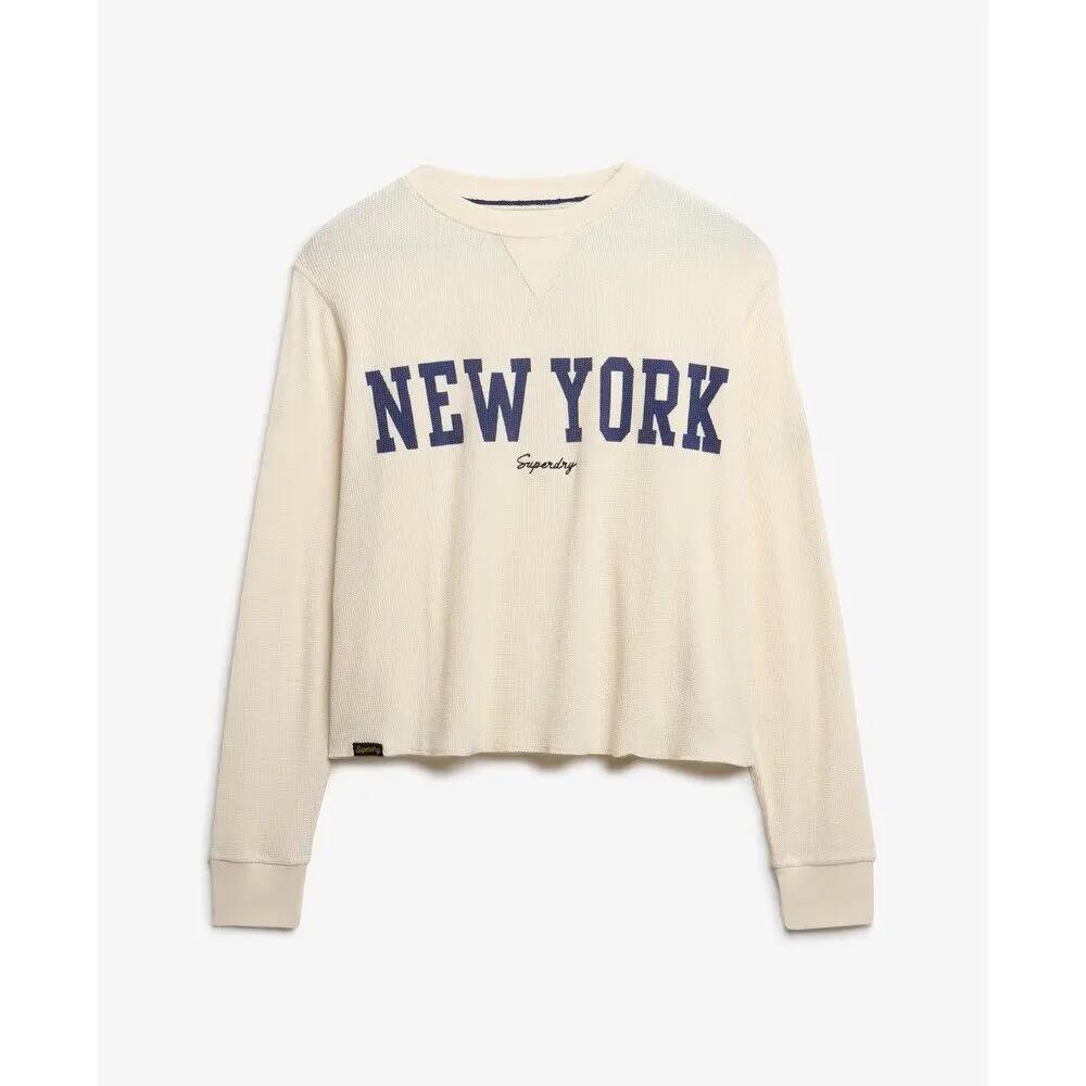 Women's patterned sweatshirt Superdry Athletic Essential