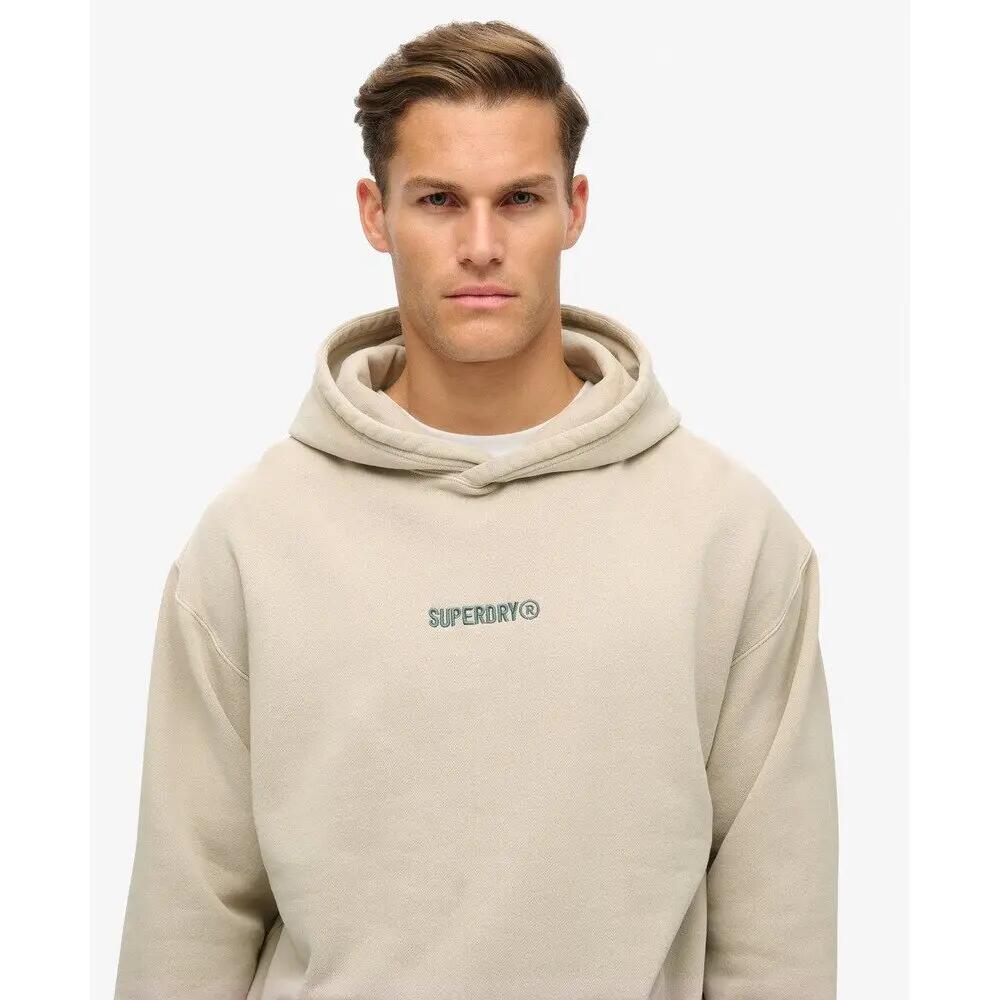 Oversized Kapuzenpullover mit Muster und Mikrologo Superdry 5/6