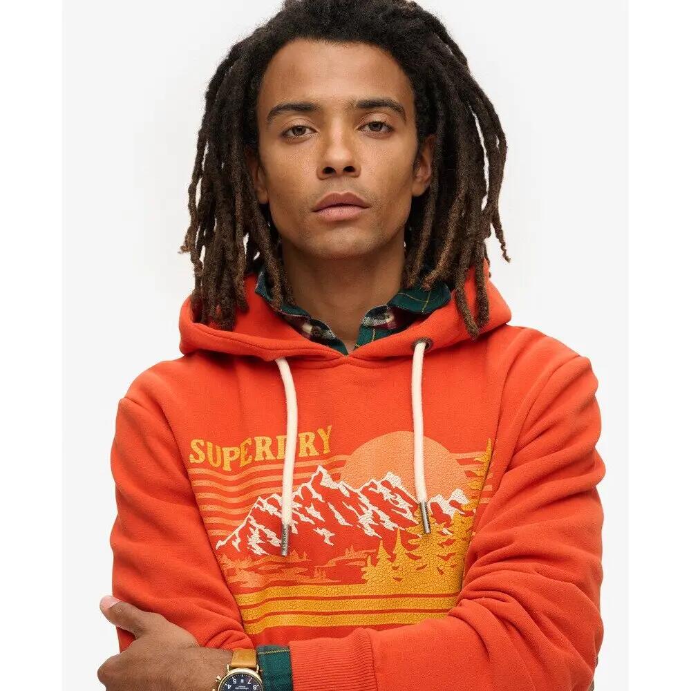 Sweatshirt à capuche rayé à motif outdoor Superdry 5/5