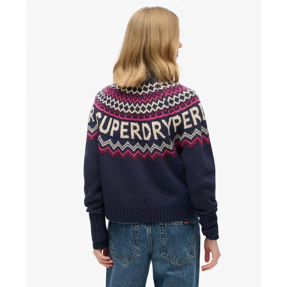 Pull motif jacquard femme Superdry 3/5