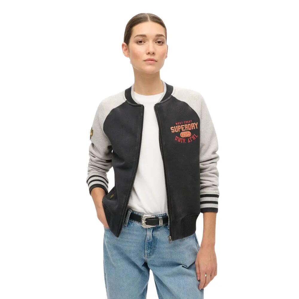 Bomber femme Superdry College Script Graphic 3/7