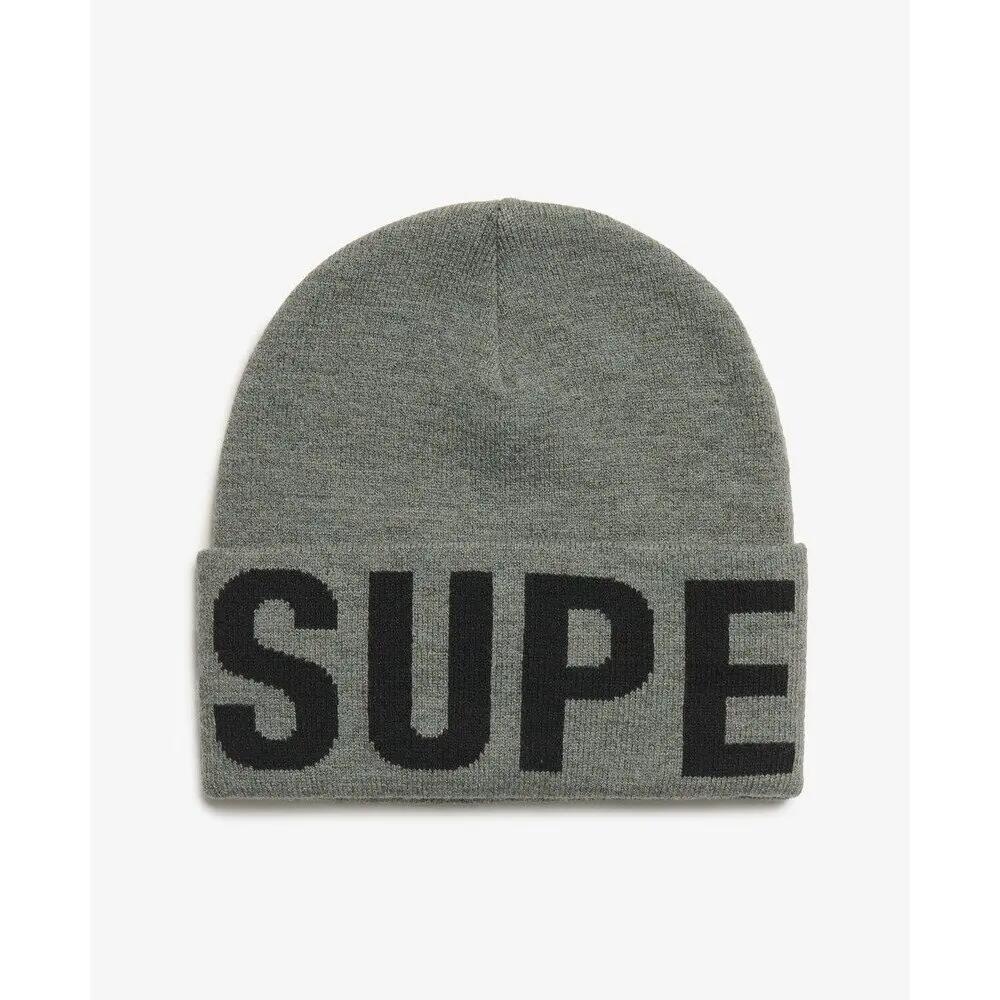 Gorro de malha com logo mulher Superdry 3/3