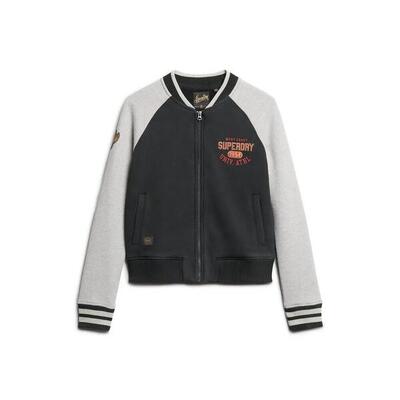 Dames bomber superdry college script graphic