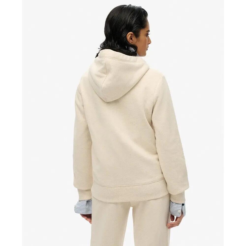 Sweatshirt à capuche zippé femme Superdry Logo Essential 3/5