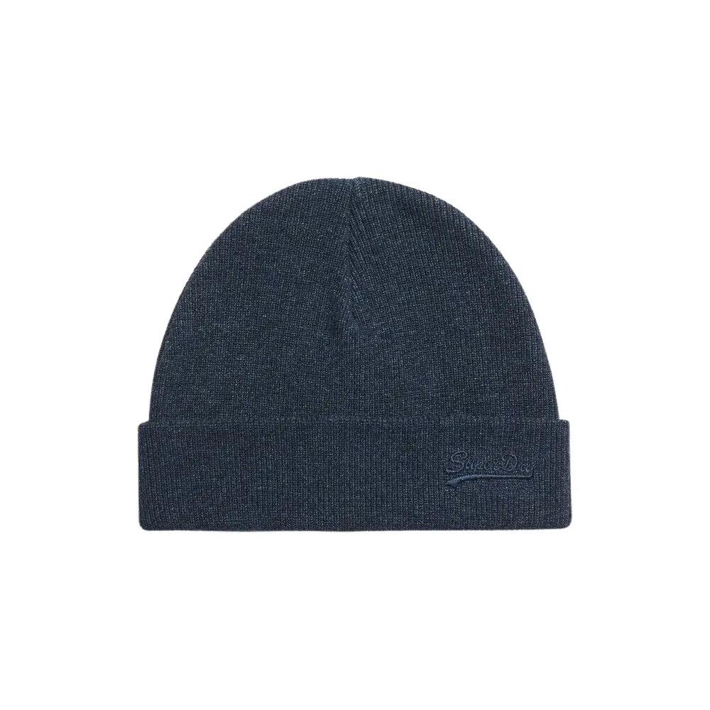Knit beanie with logo Superdry Essential