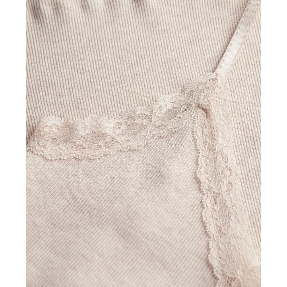 Camisola curta com rendinha mulher Superdry Essential 5/5