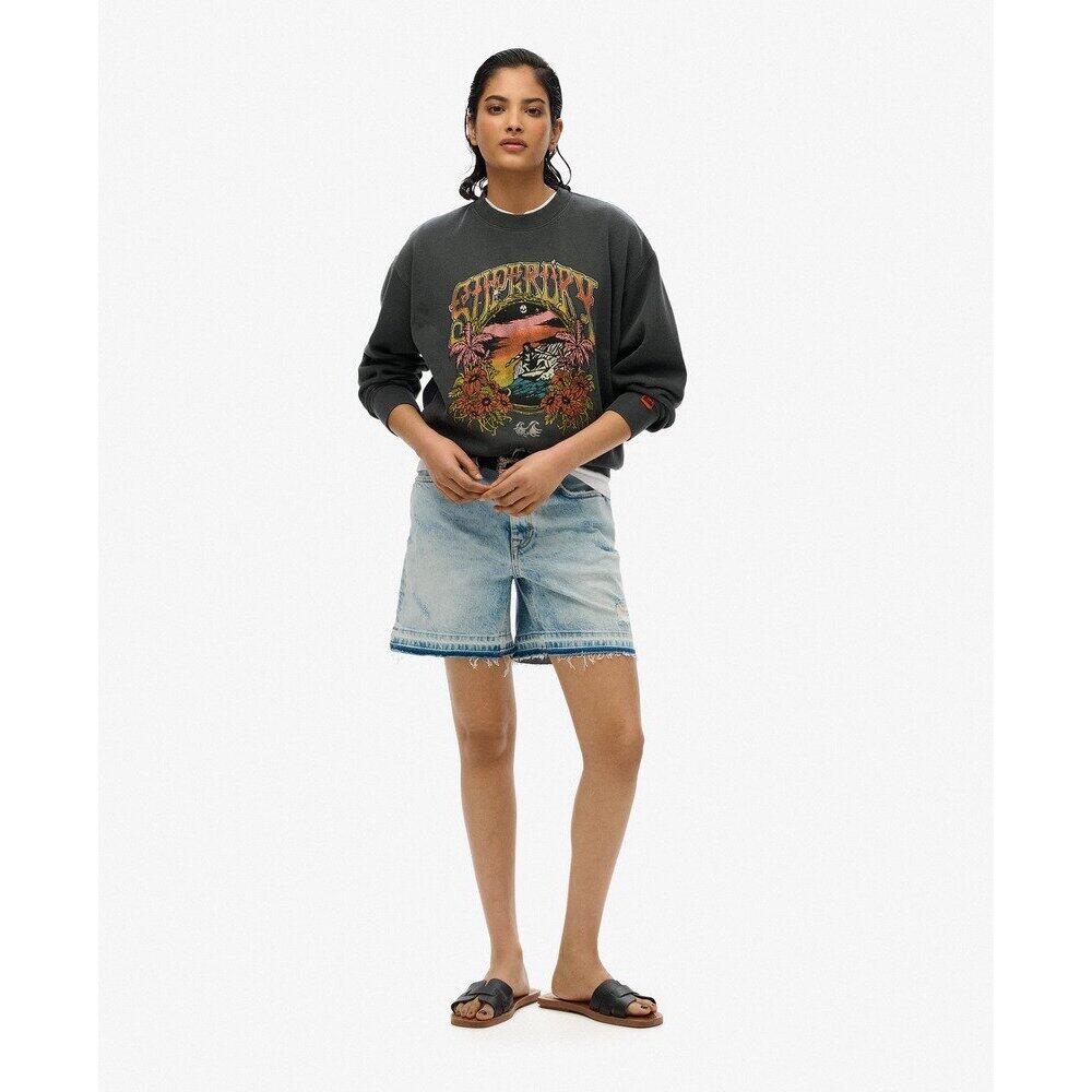 Sweatshirt ample femme Superdry Psych Surf 3/5
