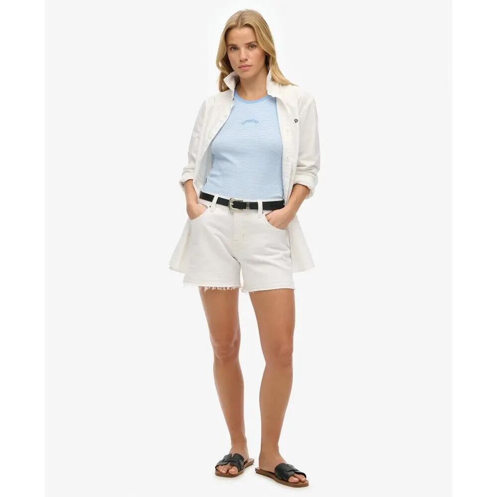 Débardeur rayé à dos nageur et logo femme Superdry Essential 4/6