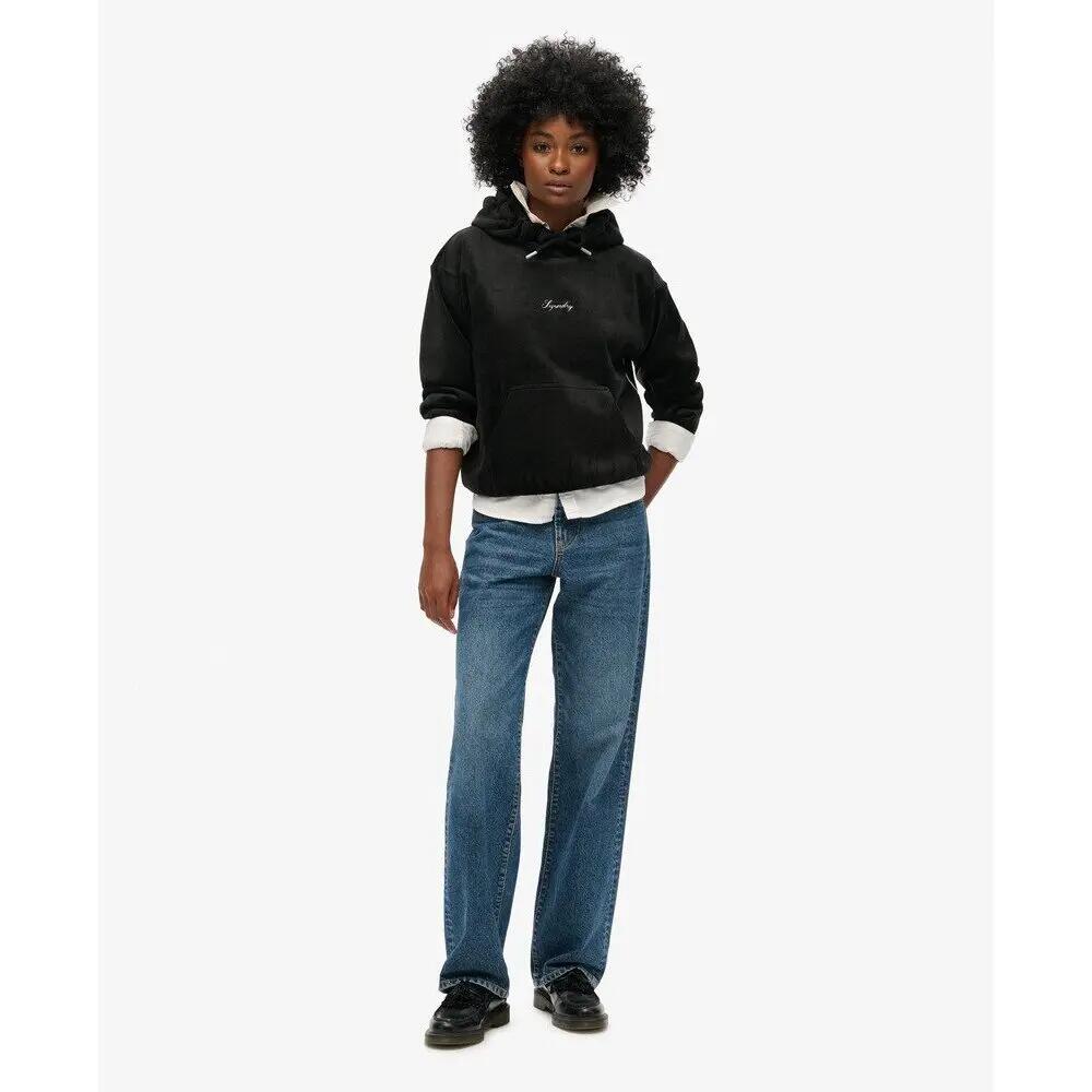 Sweatshirt à capuche ample en velours femme Superdry Country Club 3/6