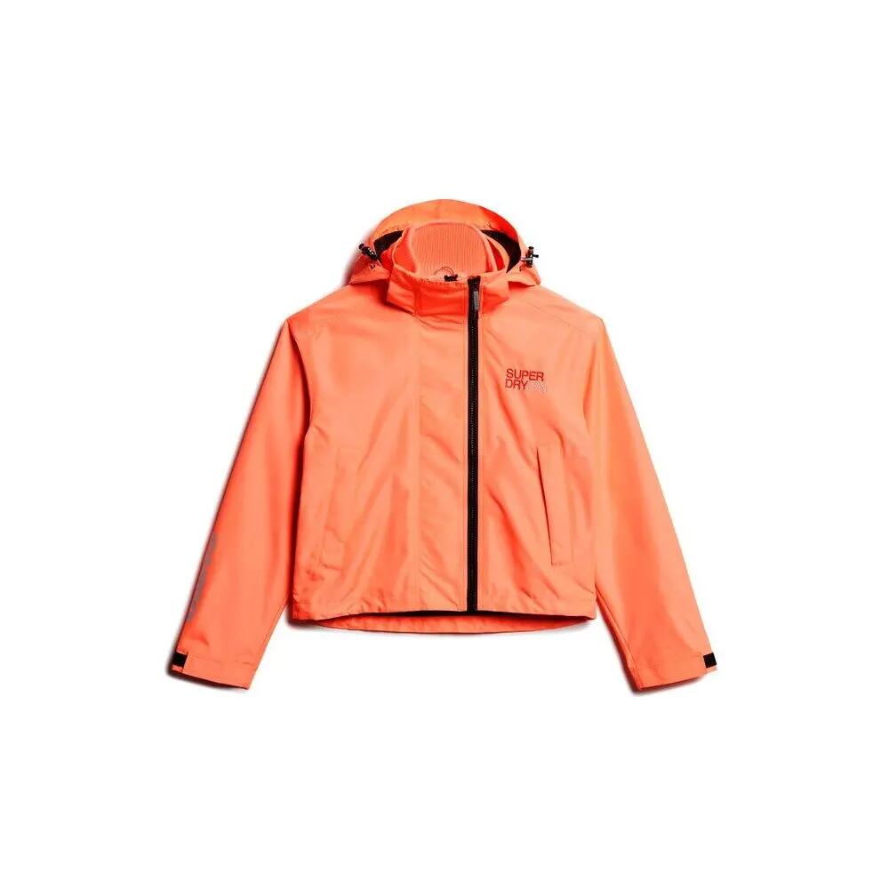 Embroidered hooded windbreaker for women Superdry SD