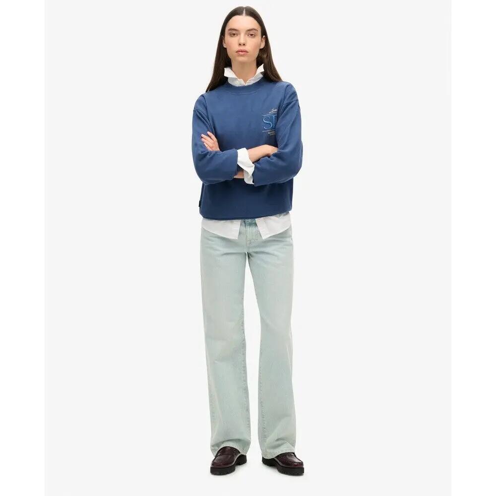 Sweatshirt ample femme Superdry Luxe 3/6