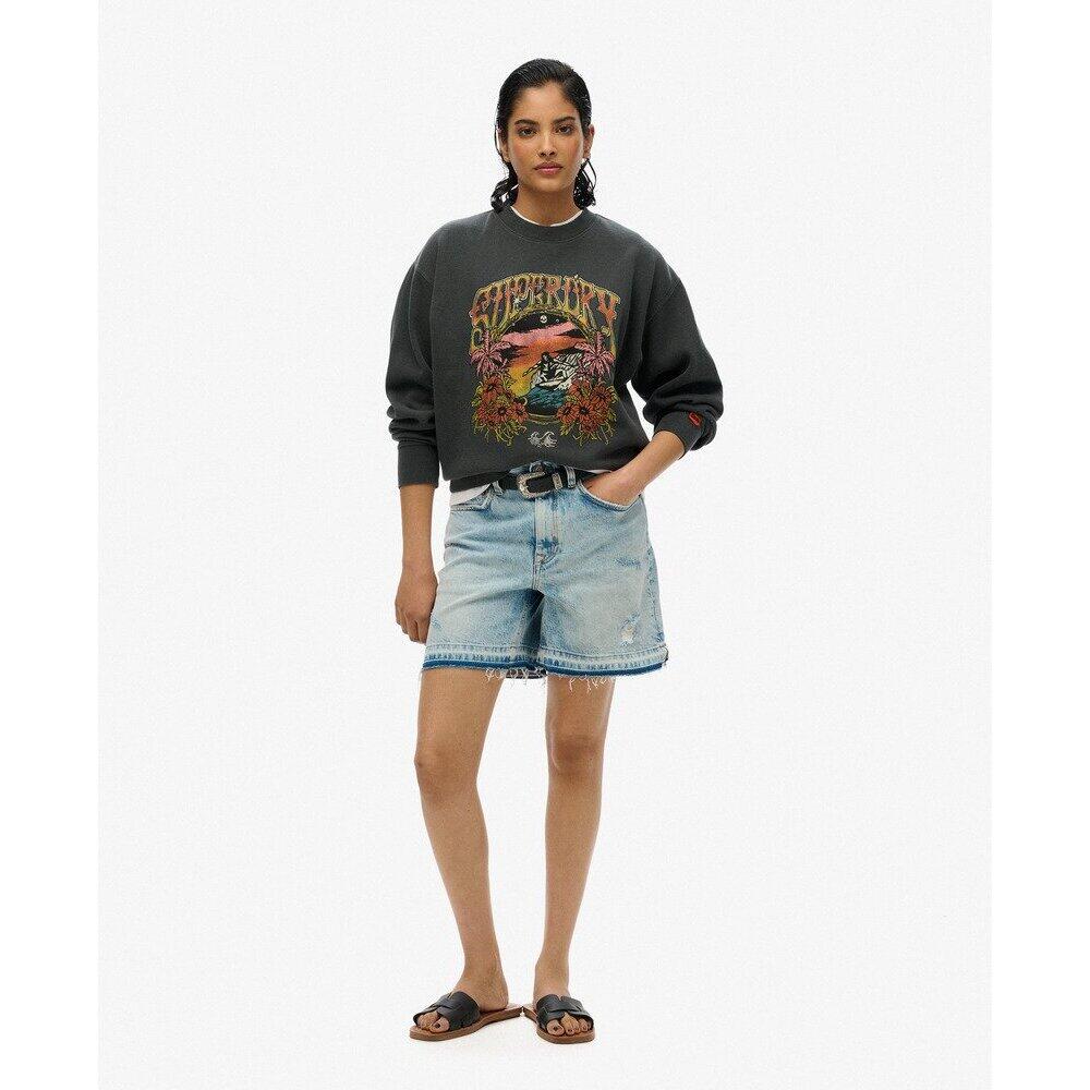 Sweatshirt ample femme Superdry Psych Surf 2/5