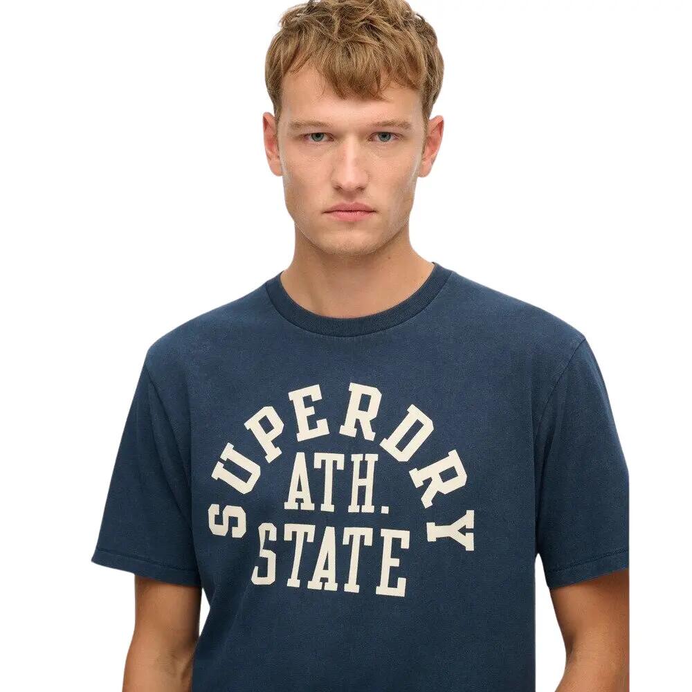 Wzorzysta koszulka Superdry Athletic Essential 4/4