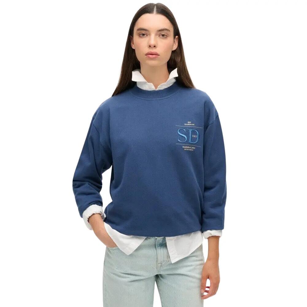 Sweatshirt ample femme Superdry Luxe 2/6