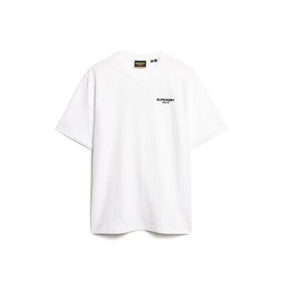 Luxe ruimvallend t-shirt superdry sport