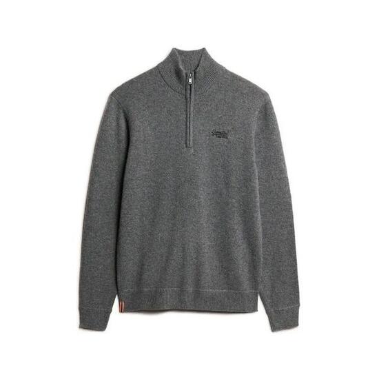 Pull col camionneur en maille Superdry Essential