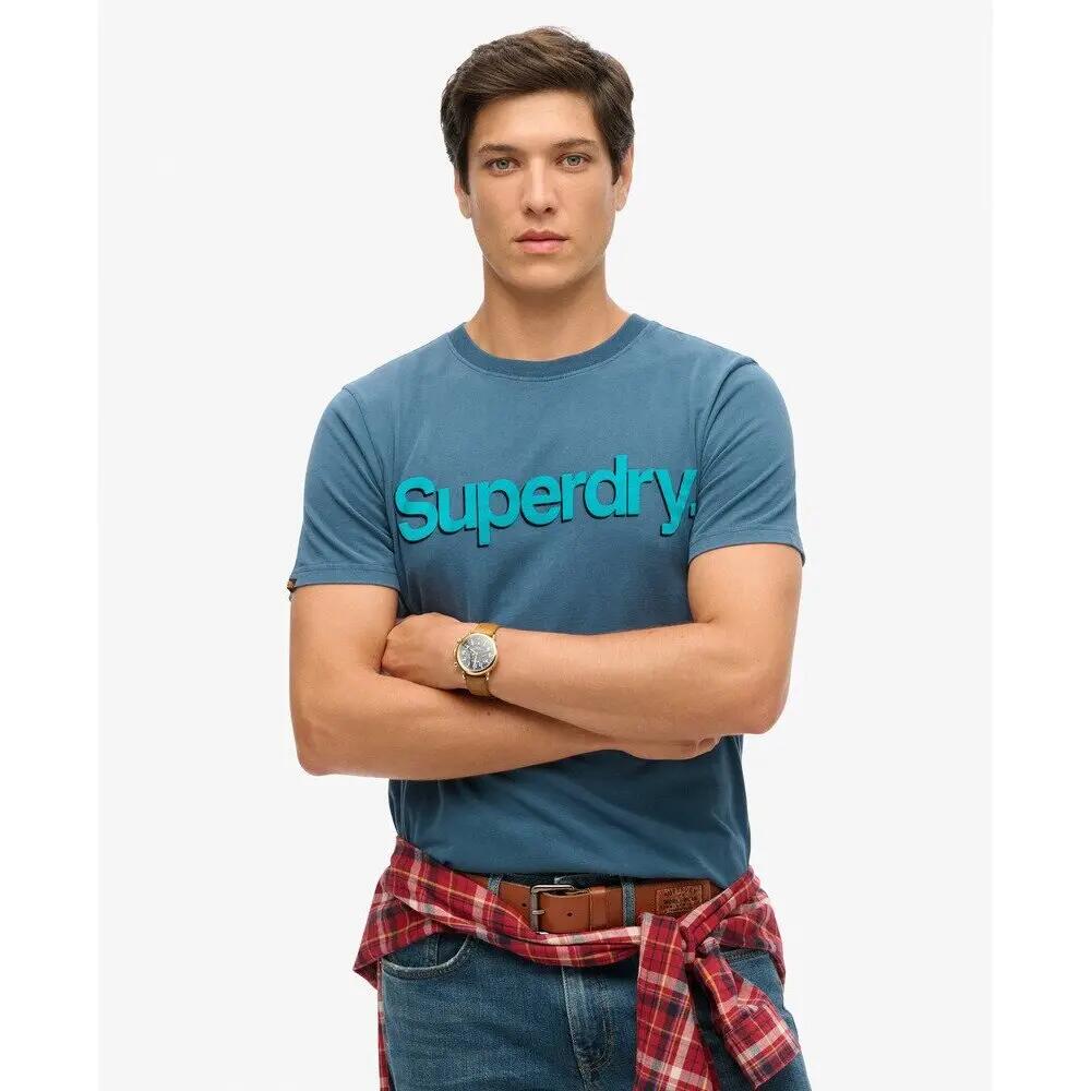 T-shirt classique Superdry Core Logo Shadow 2/6