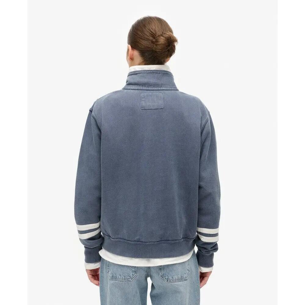 Sweatshirt à col zippé et motif appliqué femme Superdry Athletic Essentials 4/5