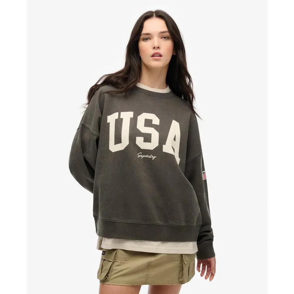 Sweatshirt Damen Superdry Athletic Essentials 2/6