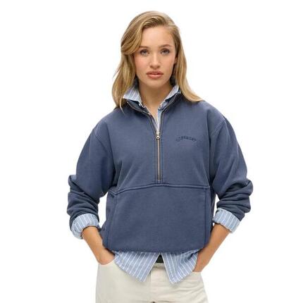 Dames oversized sweatshirt met ronde hals Superdry Athletic Essentials
