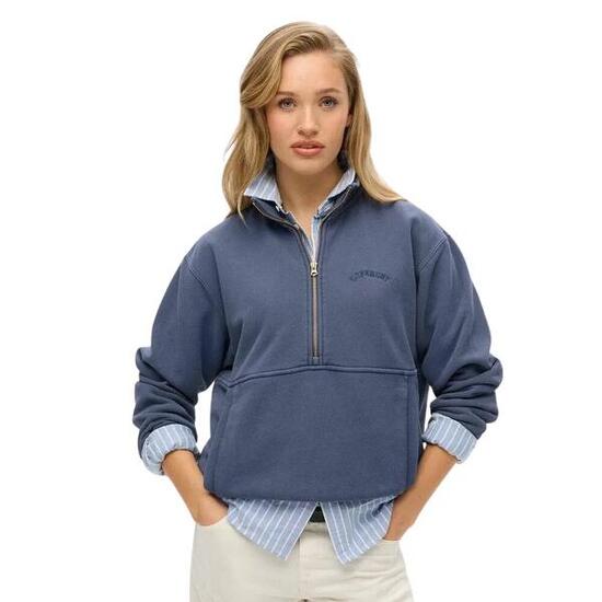 Dames oversized sweatshirt met ronde hals Superdry Athletic Essentials