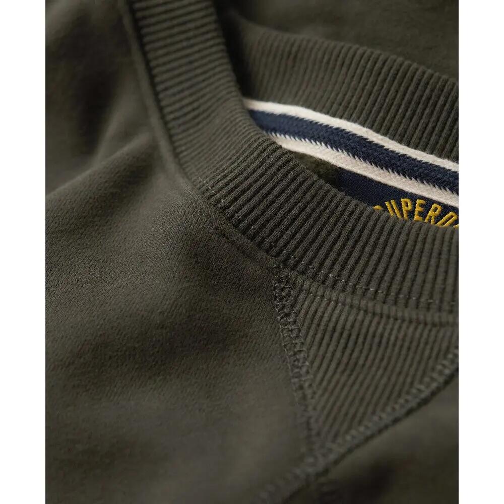 Sweat Kaki Homme Superdry Essential Logo Crew 7/7