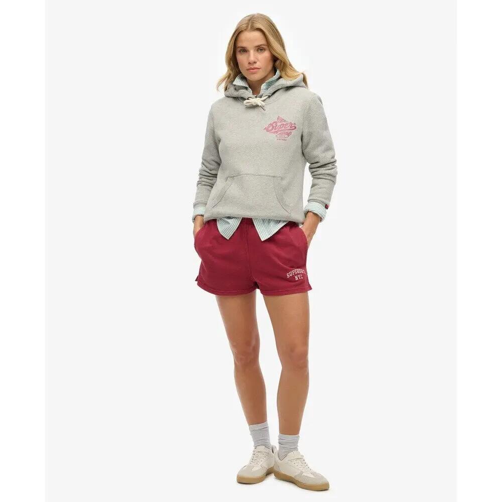 Metallic-Kapuzen-Sweatshirt, Damen Superdry Athletic 3/6