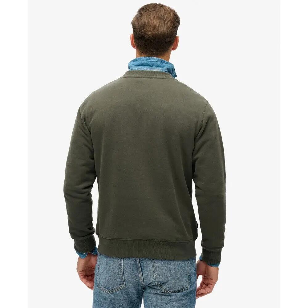 Superdry Essential Logo Crew Sweatshirt - Sweat Homme Logo Iconique