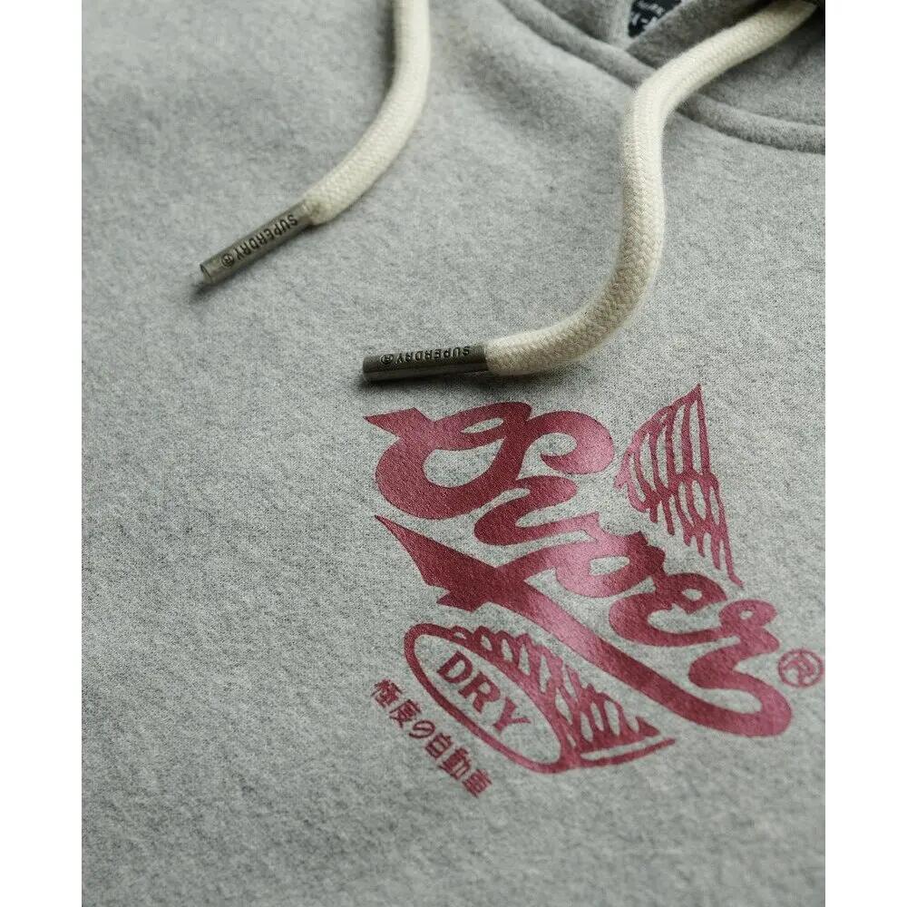 Metallic-Kapuzen-Sweatshirt, Damen Superdry Athletic 6/6