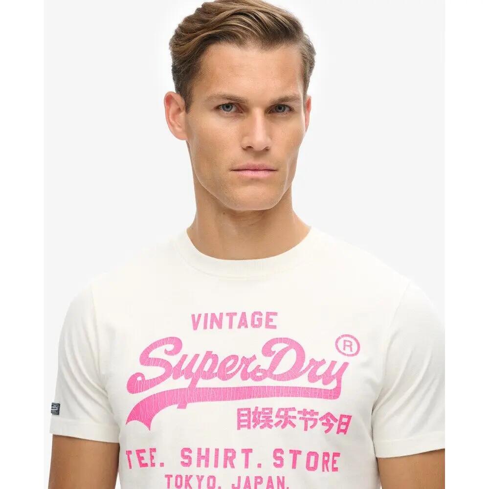 T-shirt met patroon Superdry Neon Vintage Logo 5/6