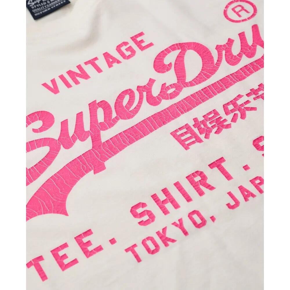 T-shirt met patroon Superdry Neon Vintage Logo 6/6