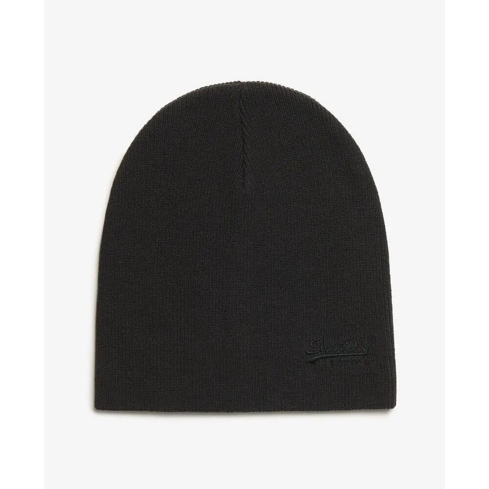 Knit beanie with logo Superdry Essential