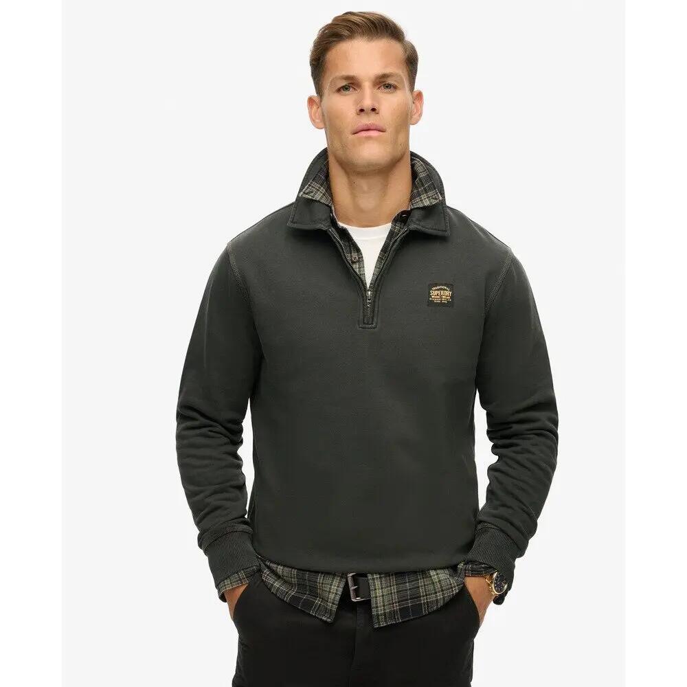 Sweatshirt 1/2 zip et coutures contrastées Superdry 2/6