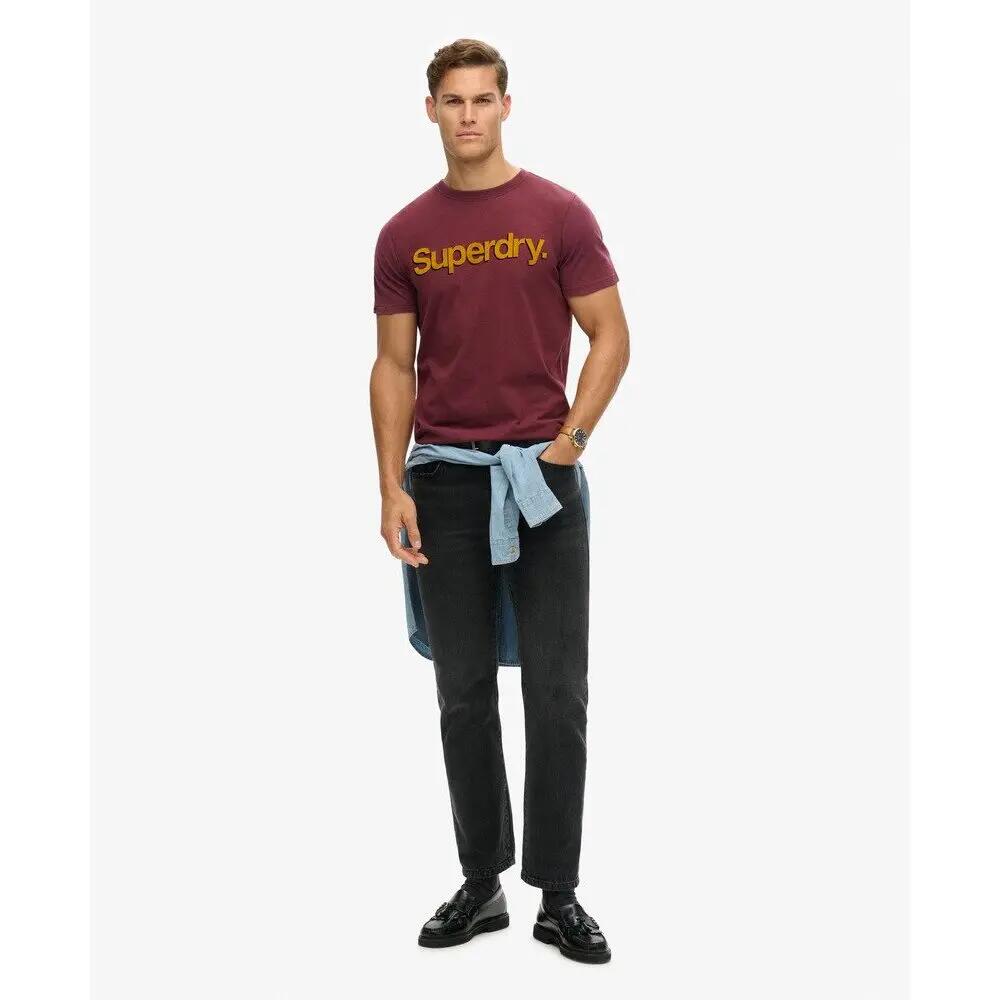 Klassiek T-shirt Superdry Core Logo Shadow 3/6