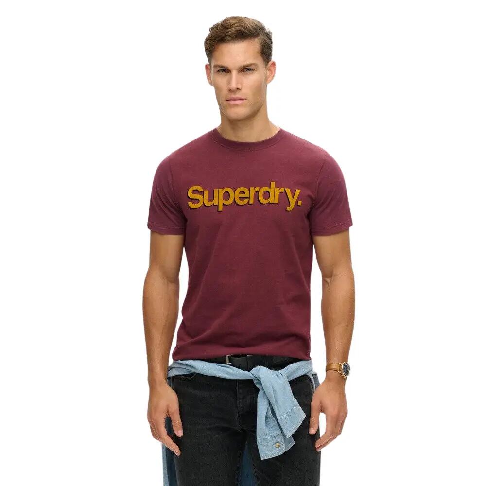 Klassiek T-shirt Superdry Core Logo Shadow 2/6