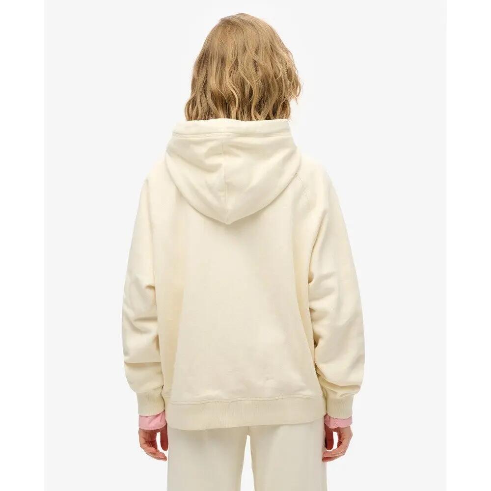 Sweatshirt à capuche zippé manches raglan femme Superdry Logo Essential 4/6