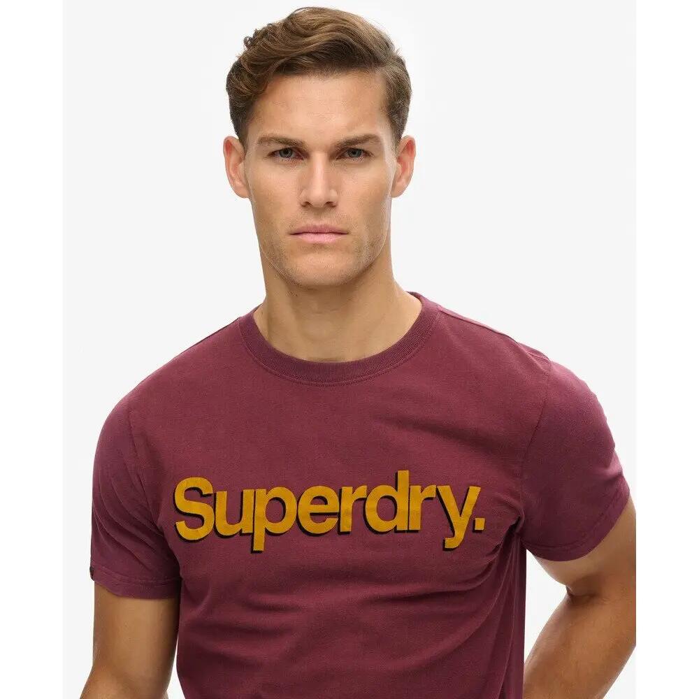 Klassiek T-shirt Superdry Core Logo Shadow 5/6
