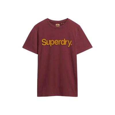 Klassiek t-shirt superdry core logo shadow