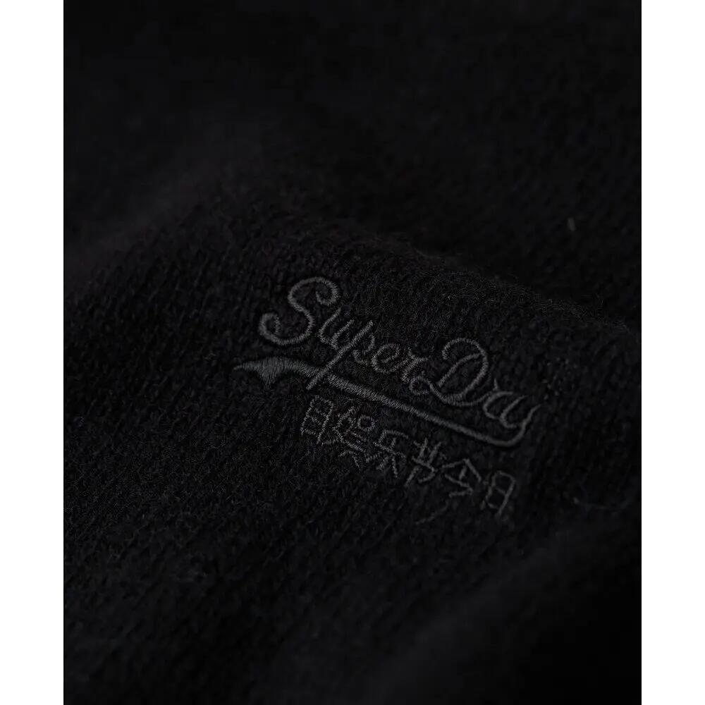 Pull Noir Homme Superdry Essential Slim Fit Crew Jumper 6/7