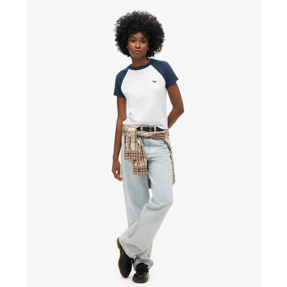T-shirt à logo rétro femme Superdry Essential 2/7