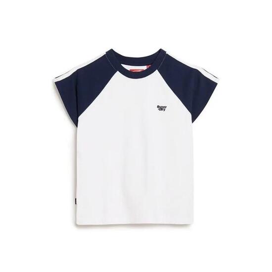 Retro logo t-shirt voor dames Superdry Essential