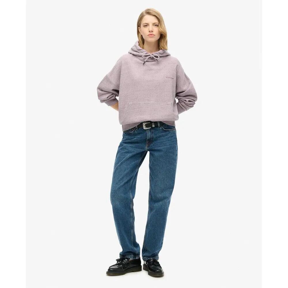 Sweatshirt à capuche surteint femme Superdry Logo Essential 3/6